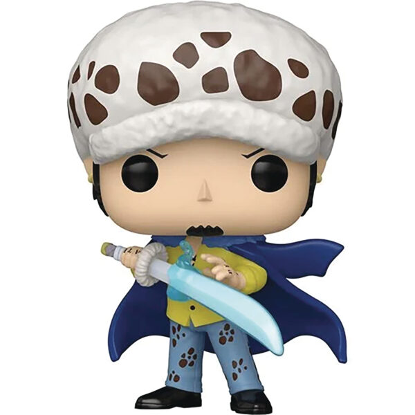 STL337609_1 POP ANIMATION ONE PIECE TRAFALGAR LAW W BLUE ANESTHESIA FIG