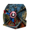 MCFARLANE MARVEL WV2 CAPTAIN AMERICA #100 1/10 SCALE FIG