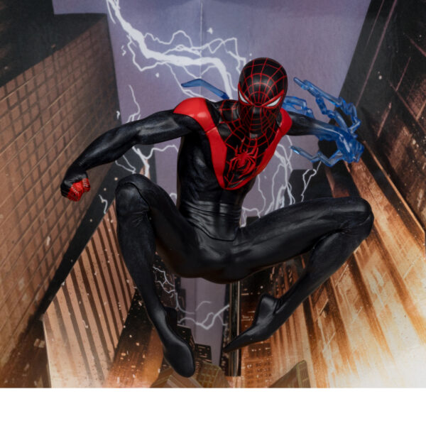 STL350895_2 MCFARLANE MARVEL WV2 MILES MORALES #1 1/10 SCALE FIG