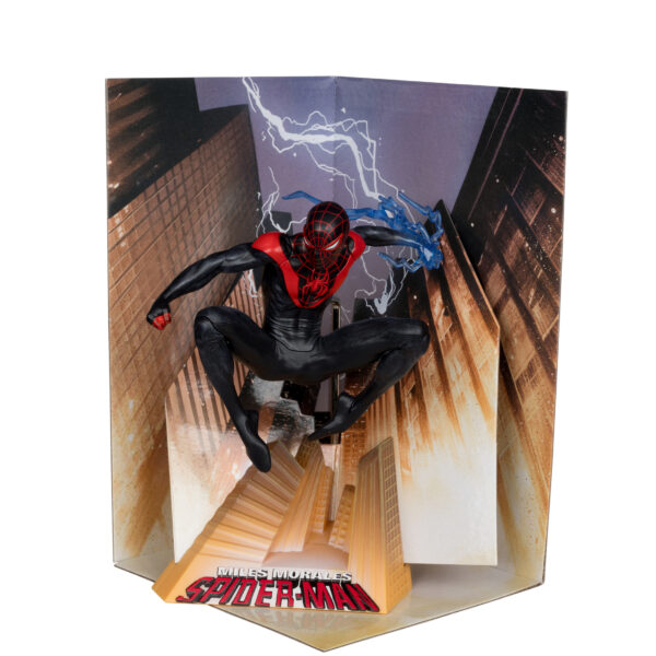 STL350895_4 MCFARLANE MARVEL WV2 MILES MORALES #1 1/10 SCALE FIG