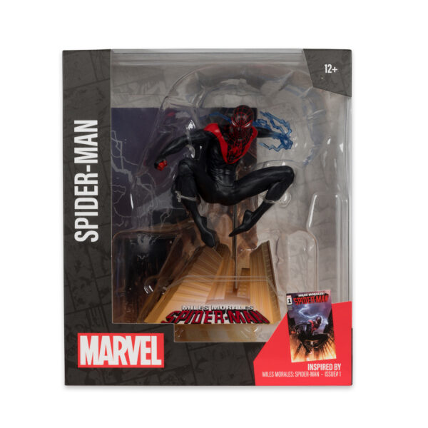STL350895_5 MCFARLANE MARVEL WV2 MILES MORALES #1 1/10 SCALE FIG
