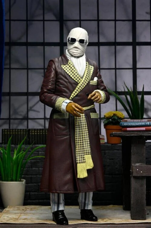 STL351924_4 UNIVERSAL MONSTERS ULT INVISIBLE MAN FIGURE KEMP HOUSE AF