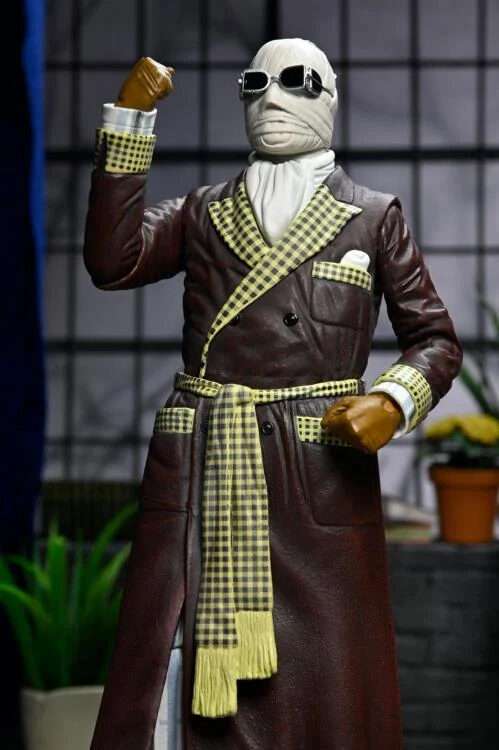 STL351924_7 UNIVERSAL MONSTERS ULT INVISIBLE MAN FIGURE KEMP HOUSE AF