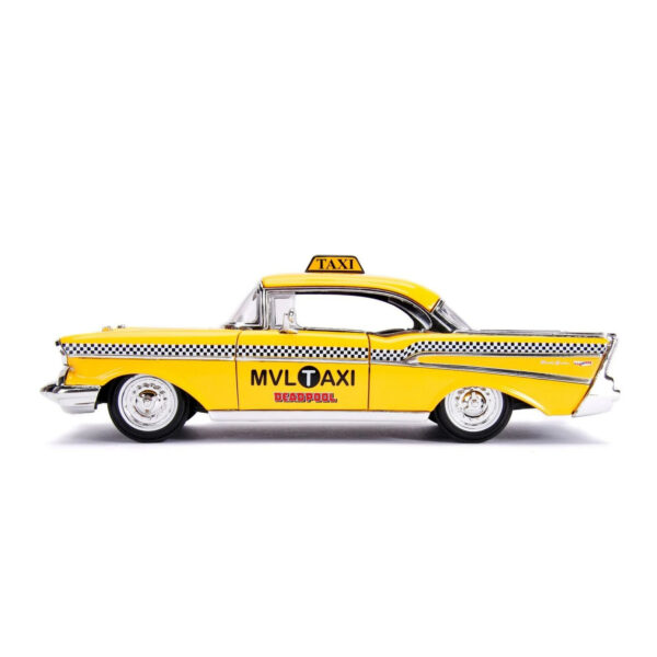 STL360717_2 HOLLYWOOD RIDES DEADPOOL TAXI 1/24 DIE-CAST VEHICLE