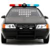 STL360726_1 ROBOCOP 1986 FORD TAURUS CHROME W/ FIG 1/24 DIE-CAST VEHICLE