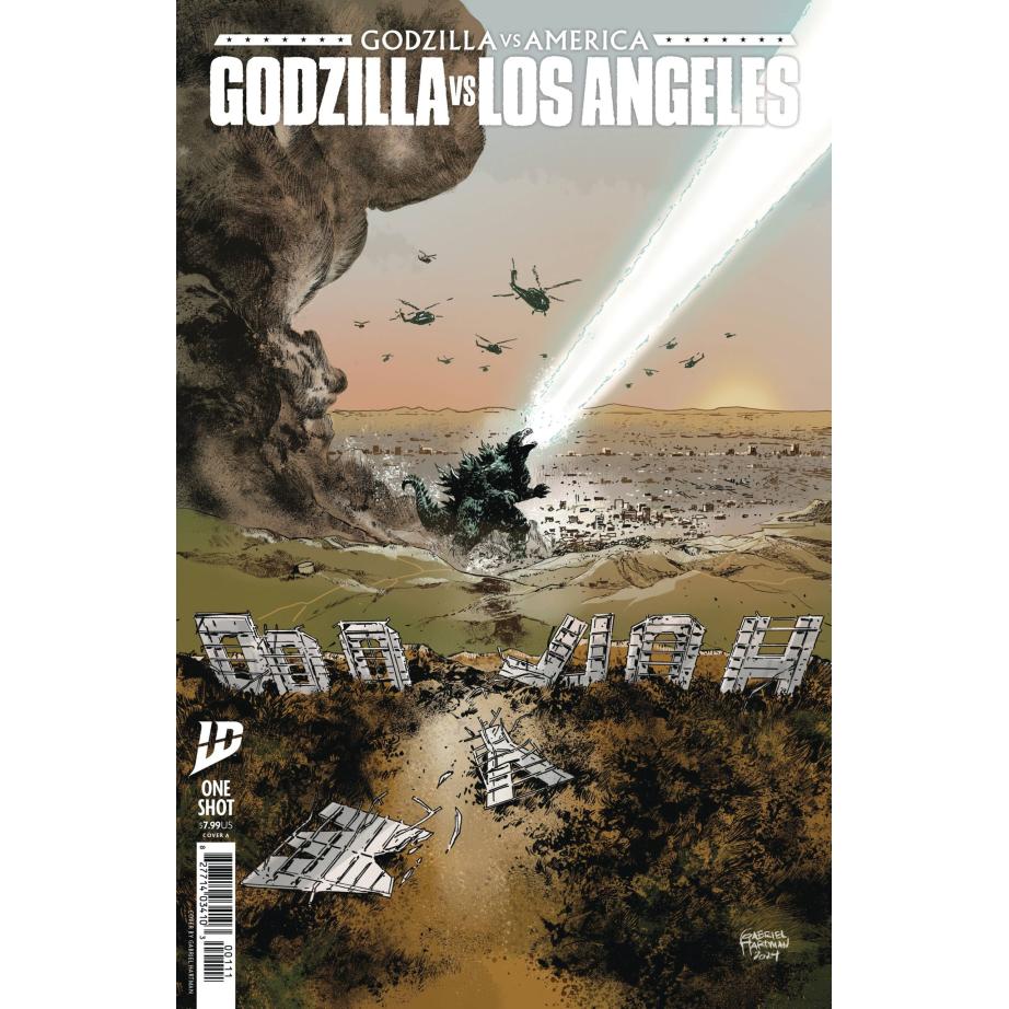 GODZILLA VS AMERICA LOS ANGELES #1 CVR A HARDMAN