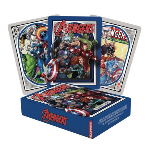 STL367522 MARVEL AVENGERS NOUVEAU PLAYING CARDS