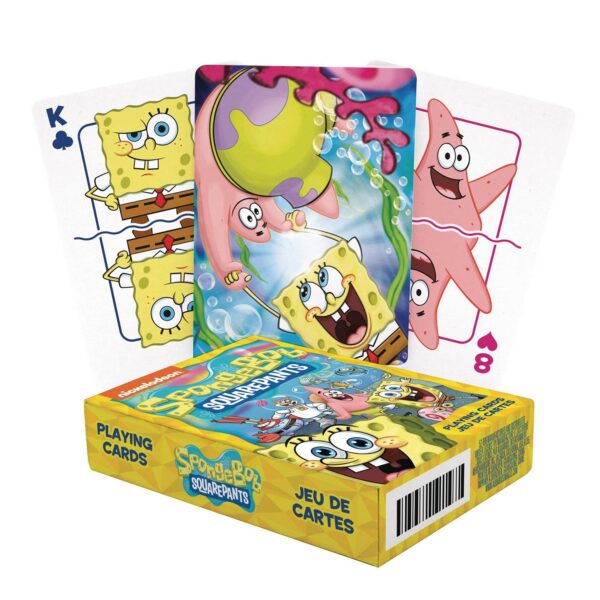 STL367638 SPONGEBOB SQUAREPANTS CAST PLAYING CARDS