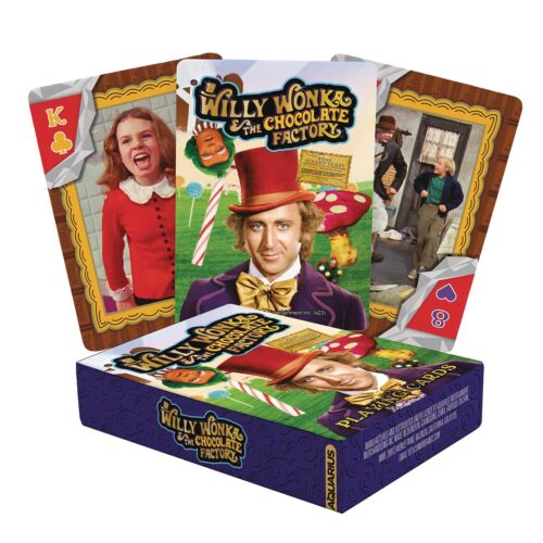 STL367657 WILLY WONKA PLAYING CARDS