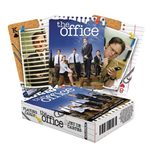 STL367666 THE OFFICE CAST PLAYING CARDS