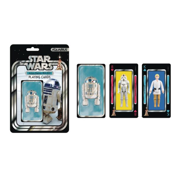 STL367668 STAR WARS R2-D2 PREMIUM PLAYING CARDS
