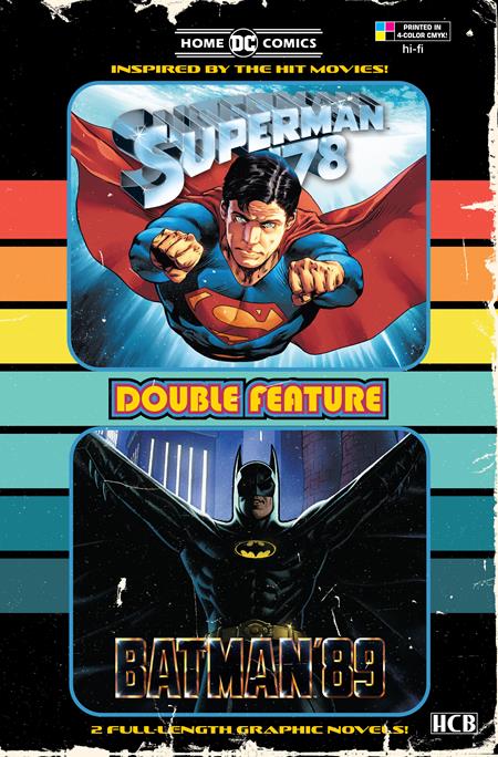 0223DC107 SUPERMAN 78 / BATMAN 89 BOX SET
