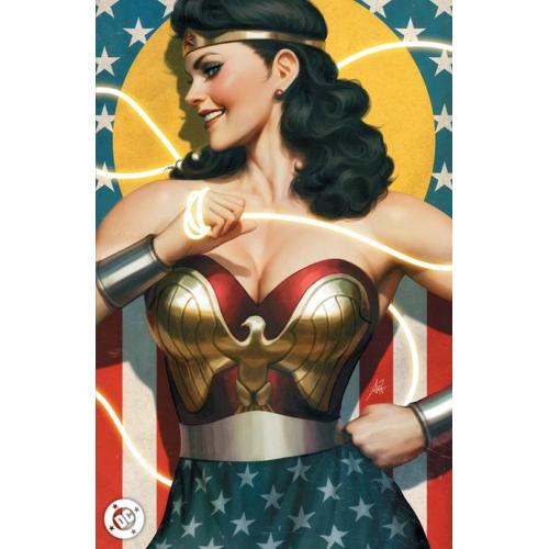 0425DC105 NEW HISTORY OF THE DC UNIVERSE #1 (OF 4) CVR F STANLEY ARTGERM LAU FOIL VAR