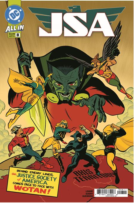 JSA #8 CVR A MICHAEL CHO