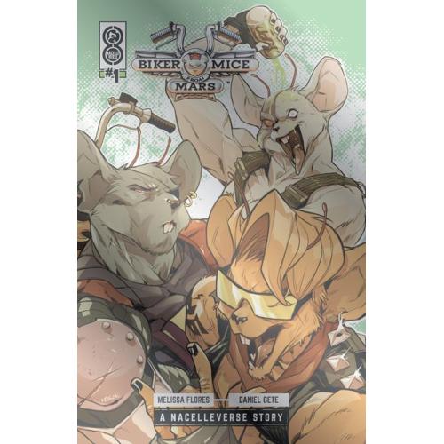 0425ON598 BIKER MICE FROM MARS (2025) #1 CVR E KARL KERSCHL FOIL VAR