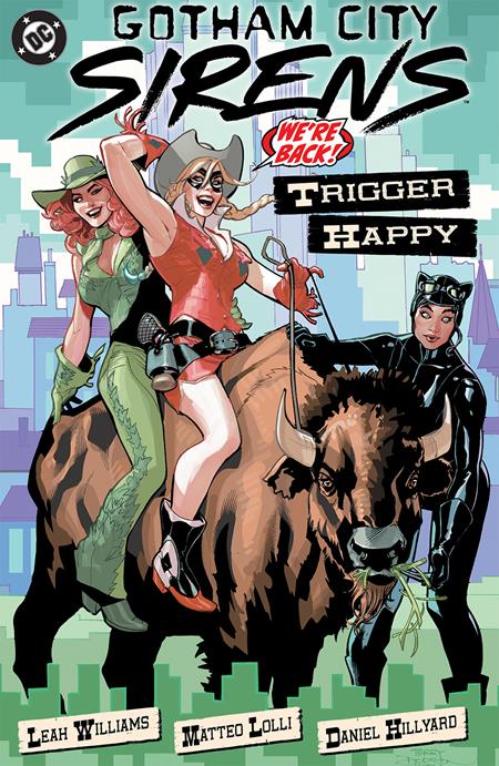 1124DC197 GOTHAM CITY SIRENS TRIGGER HAPPY TP