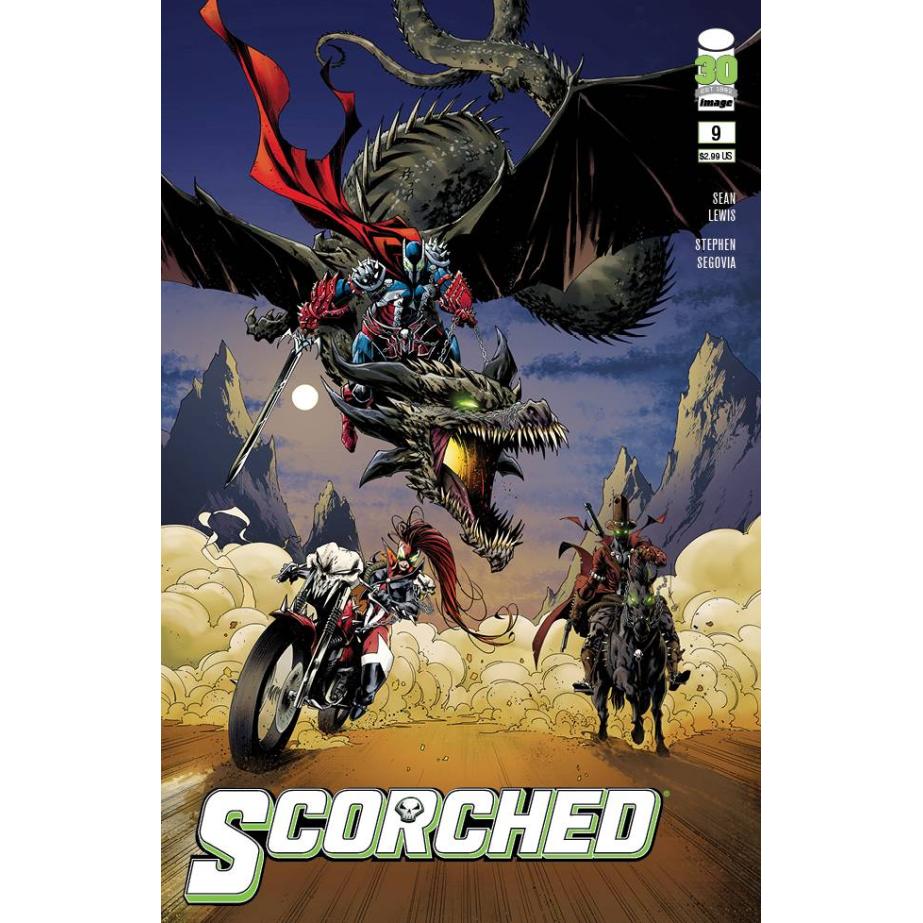 SPAWN SCORCHED #9 CVR B KEANE