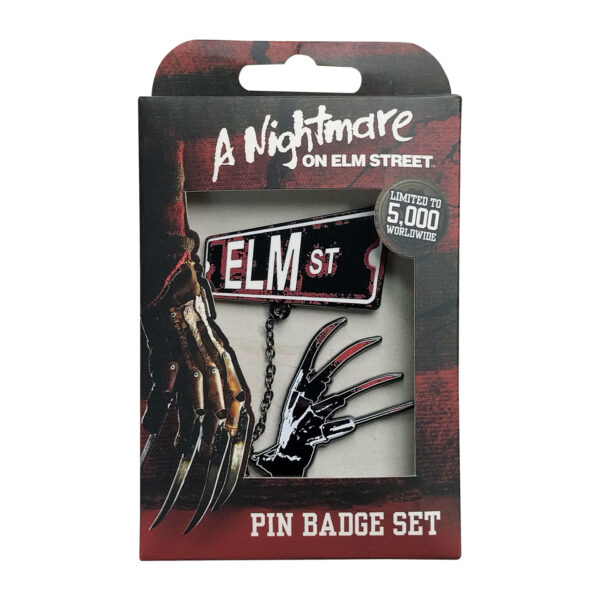 STL352173_2 NIGHTMARE ON ELM ST PIN BADGE SET
