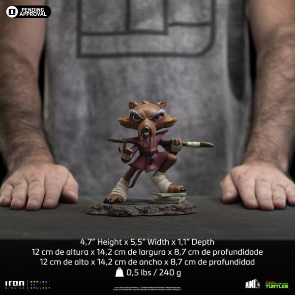 STL355094_5 MINICO TMNT MASTER SPLINTER COMICS VERSION A