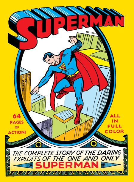 0525DC233 SUPERMAN #1 FACSIMILE EDITION CVR B JOE SCHUSTER & LEO O MEALIA FOIL VAR