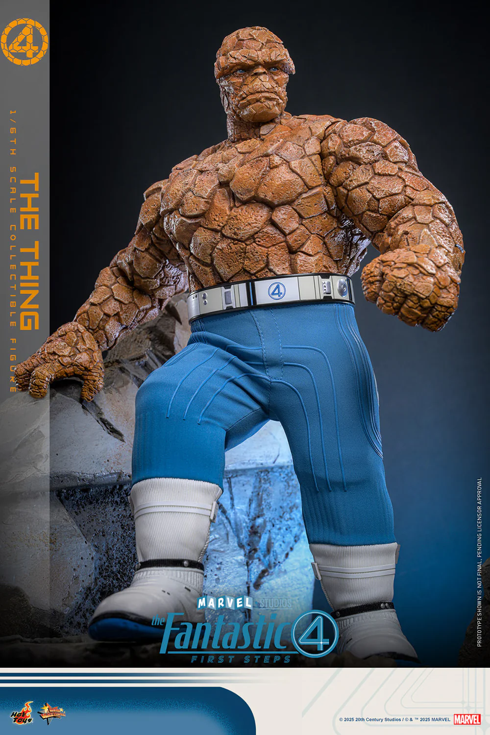 11-5 Hot Toys – MMS813 – The Fantastic Four: First Steps: The Thing 1/6th scale Collectible Figure