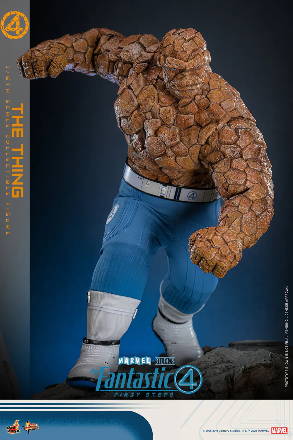 12-5 Hot Toys – MMS813 – The Fantastic Four: First Steps: The Thing 1/6th scale Collectible Figure