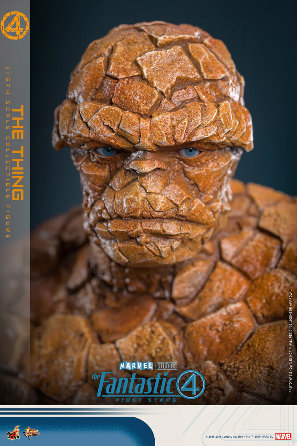 18-4 Hot Toys – MMS813 – The Fantastic Four: First Steps: The Thing 1/6th scale Collectible Figure