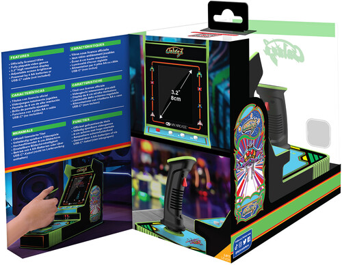 4215209-3037377 My Arcade DGUNL-7000 Joystick Player Galaga/Galaxian Portable Retro Arcade (2 GAMES IN 1)