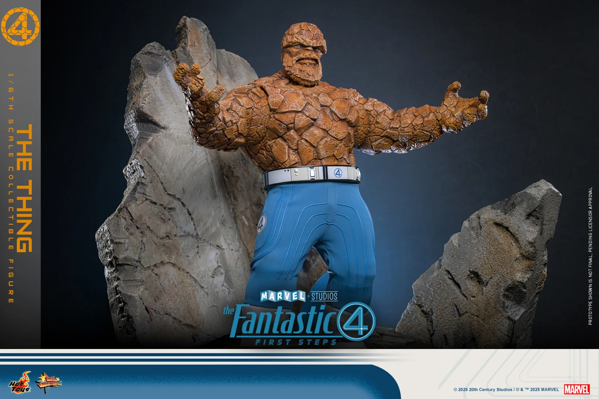 5-5-scaled-1 Hot Toys – MMS813 – The Fantastic Four: First Steps: The Thing 1/6th scale Collectible Figure