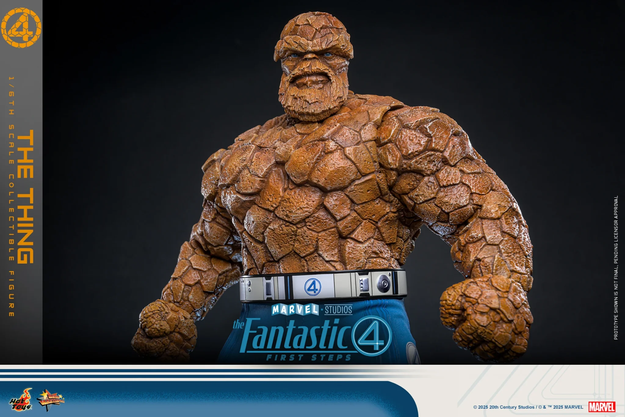 6-5-scaled-1 Hot Toys – MMS813 – The Fantastic Four: First Steps: The Thing 1/6th scale Collectible Figure