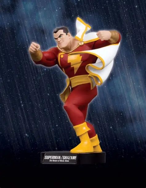 OIP Superman Shazam The Return of Black Adam DVD Maquette Shazam