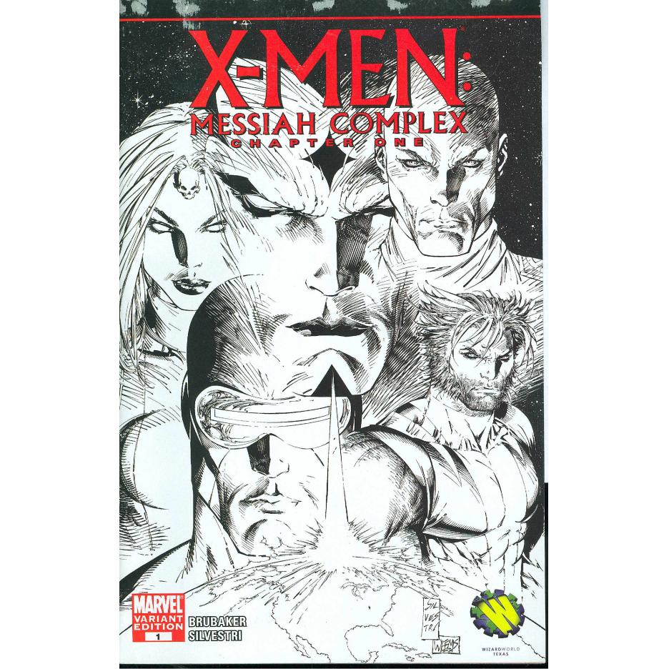 X-MEN MESSIAH COMPLEX #1 WWT SILVESTRI VAR SKETCH CVR