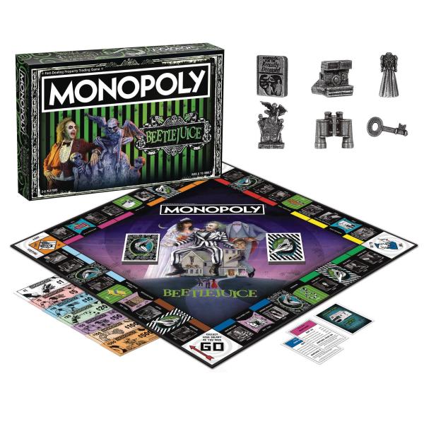 MONOPOLY BEETLEJUICE BOARD GAME