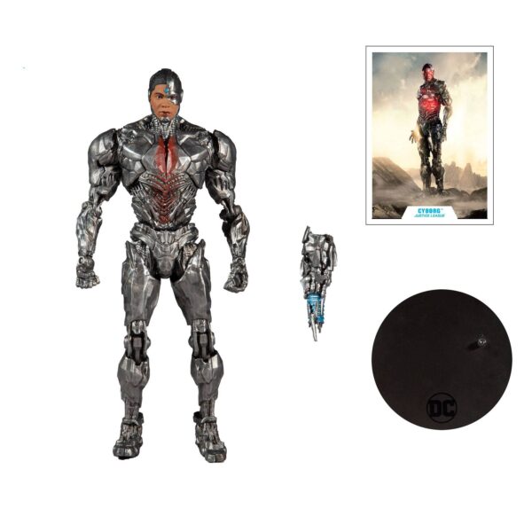 STL184238 DC JUSTICE LEAGUE CYBORG 7IN SCALE AF