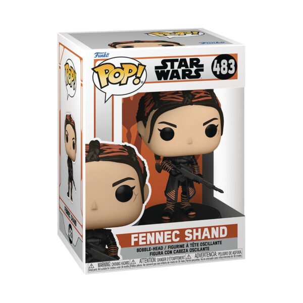 STL199759_1 POP STAR WARS MANDALORIAN FENNEC SHAND VINYL FIG