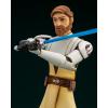 STL202214_5 SW CLONE WARS OBI WAN KENOBI ARTFX+ STATUE