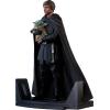 STL222275_3 STAR WARS PREMIER COLLECTION MANDALORIAN LUKE & GROGU STATUE