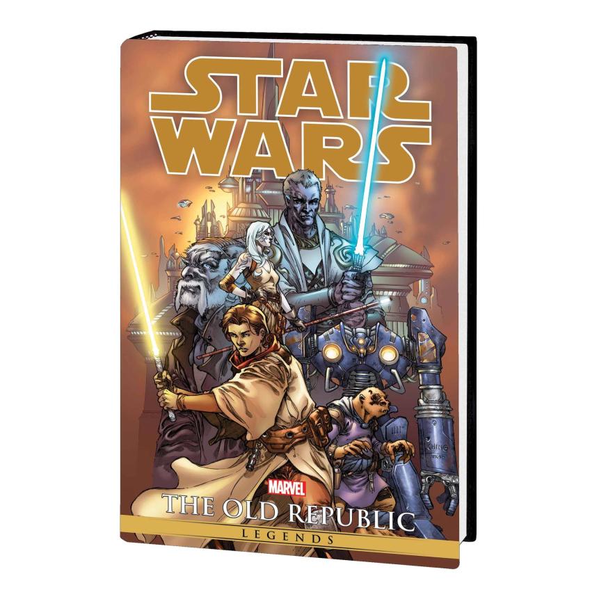 STL340958 STAR WARS LEGENDS OLD REPUBLIC OMNIBUS HC VOL 01 CHING CVR