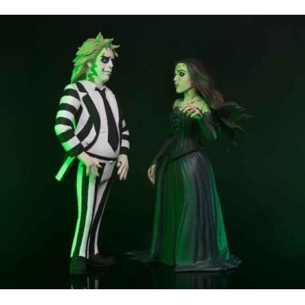 STL358176_2 BEETLEJUICE 2 TOONY TERRORS BEETLEJUICE & DELORES 2PK 6IN AF