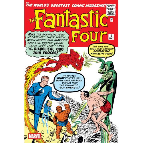 FANTASTIC FOUR #6 FACSIMILE ED FOIL VAR