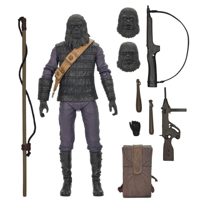 STL368239 PLANET OF THE APES ULT GORILLA SOLDIER 7IN AF