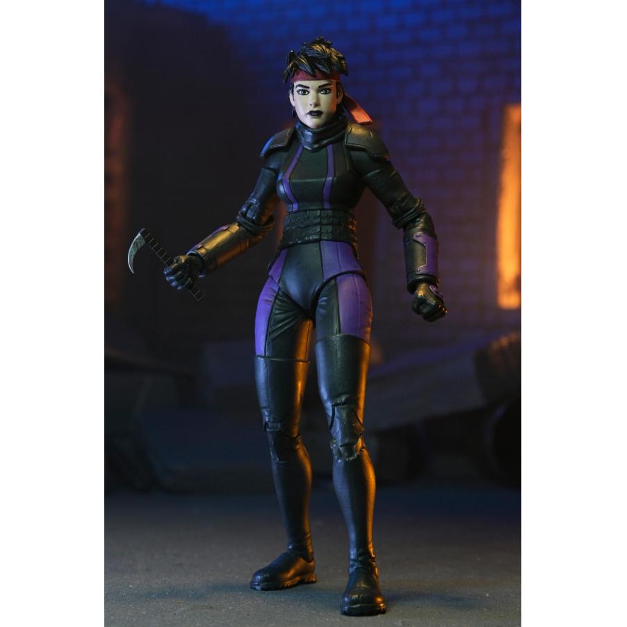STL368241_1 TMNT THE LAST RONIN CASEY MARIE WITH MOTORCYCLE 7IN AF