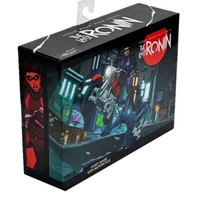 STL368241_7 TMNT THE LAST RONIN CASEY MARIE WITH MOTORCYCLE 7IN AF