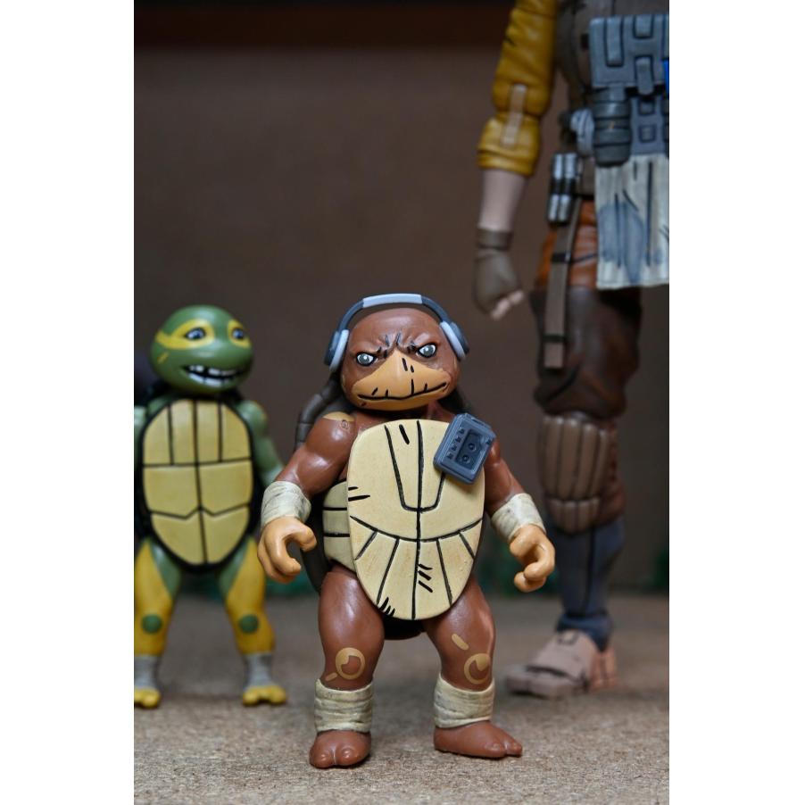 STL368248_6 TMNT LAST RONIN GRAMMY APRIL W/ BABY YI & MOJA 7IN AF