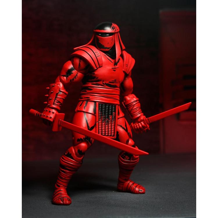 STL370382_2 TMNT MIRAGE COMICS RED AND BLACK FOOT ENFORCER 7IN AF
