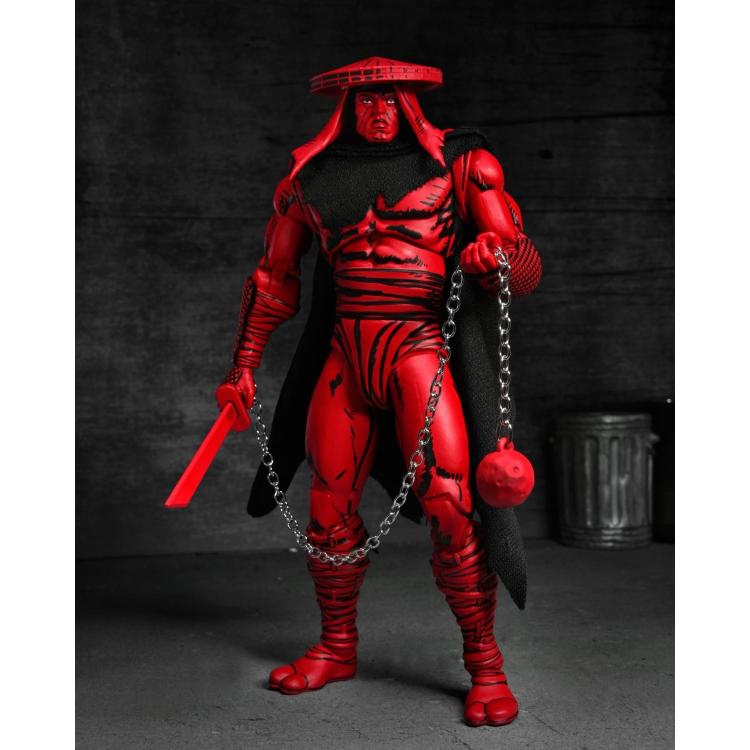 STL370383_5 TMNT MIRAGE COMICS RED AND BLACK FOOT ASSASSIN 7IN AF
