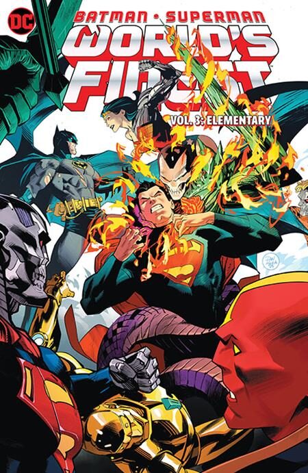 0424DC180 BATMAN SUPERMAN WORLDS FINEST TP VOL 03 ELEMENTARY