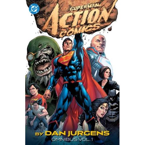 0425DC279 SUPERMAN ACTION COMICS BY DAN JURGENS OMNIBUS HC VOL 01