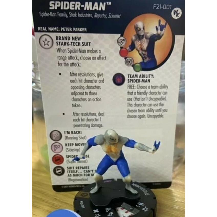 20dd0b76-9095-444d-903e-a801174ade36 FCBD 2021 MARVEL HEROCLIX EXC FIG SPIDER-MAN