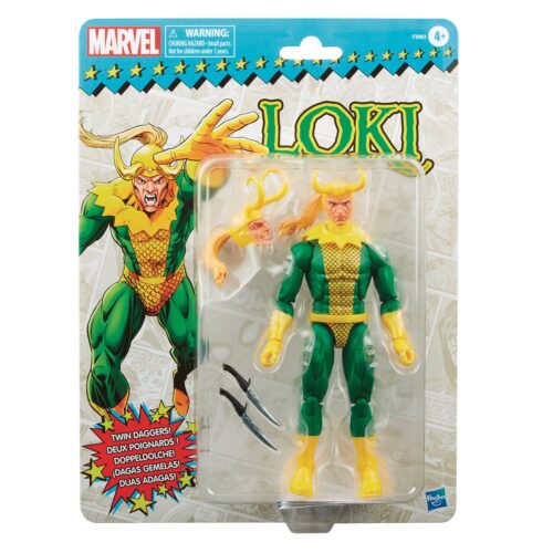 STL211959 MARVEL LEGENDS RETRO 6IN LOKI AF